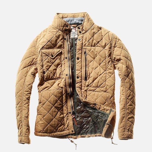 Relwen Quilted Tanker Jacket (Camel) - Picture 1 of 7